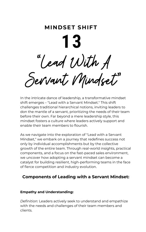 Pardon My Leadership " Mind Over Matter " eBook Vol.3
